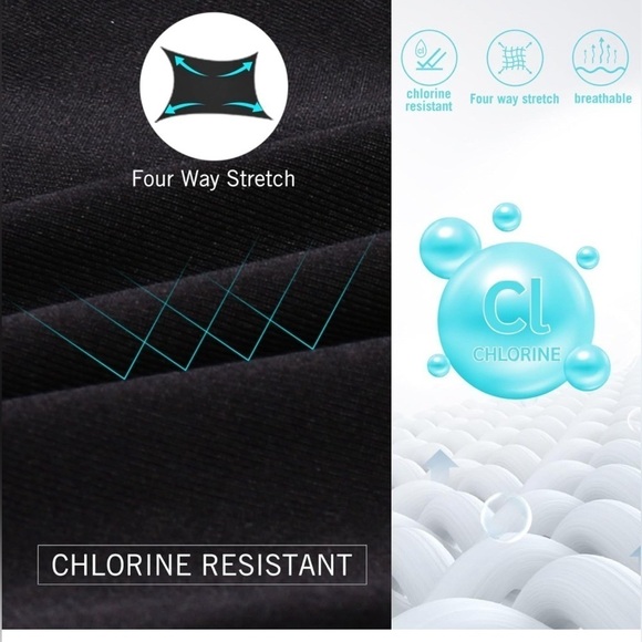 Baleaf Athletic Training Swimsuit 36 - Picture 4 of 9